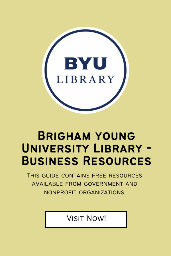 BYU Business Library BUTTON