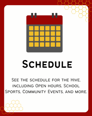 HIVE SCHEDULE Button