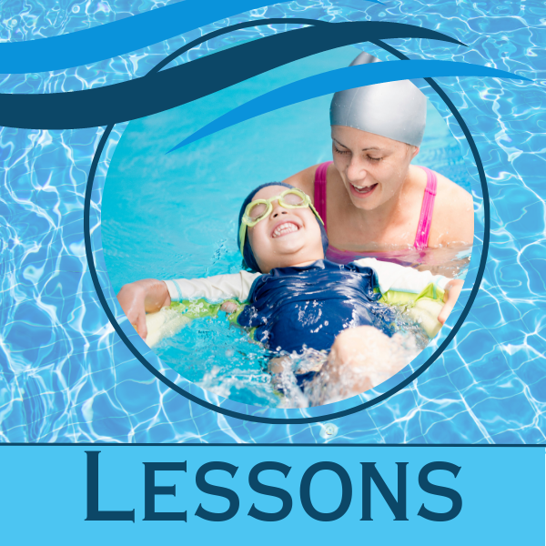 Pool Button Swimming Lessons