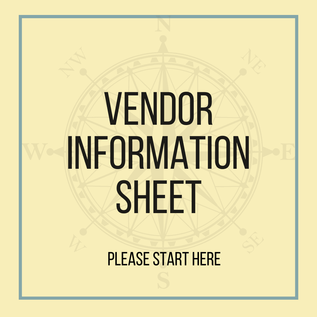Library Vendor Information Sheet button