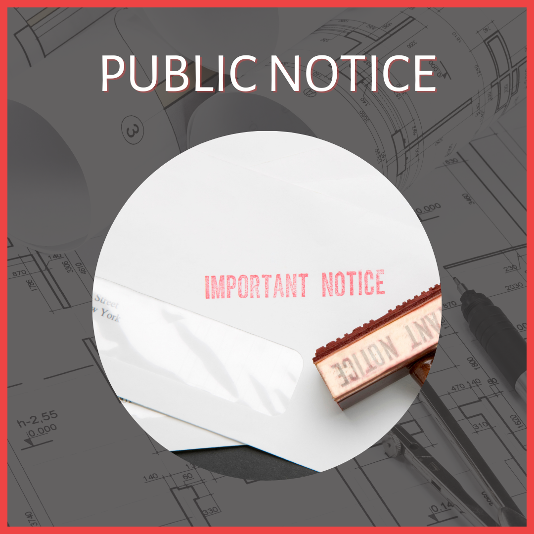 PUBLIC NOTICE BUTTON