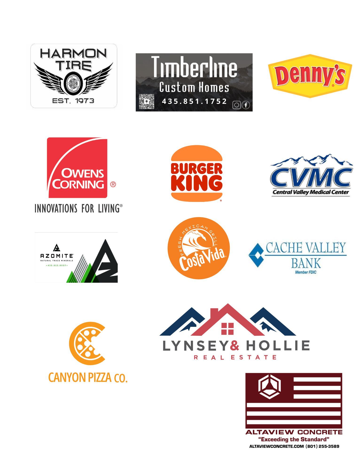 Thank you to our sponsors