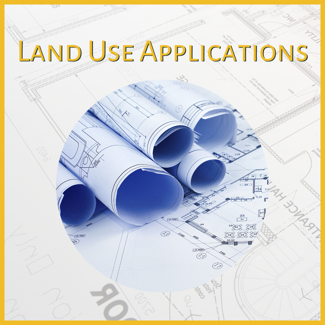 Land Use Applications Button