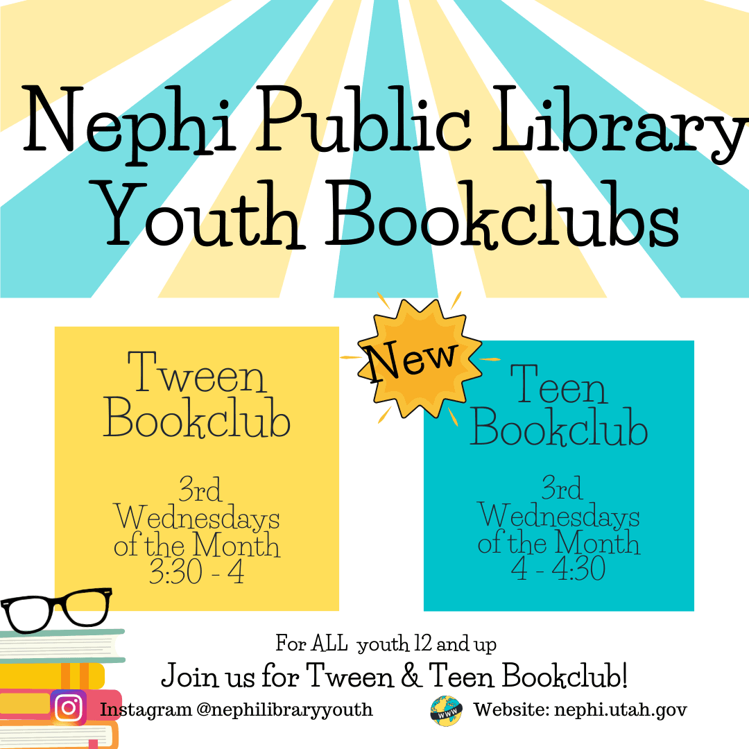 Tween and Teen Bookclub Slide (Instagram Post)
